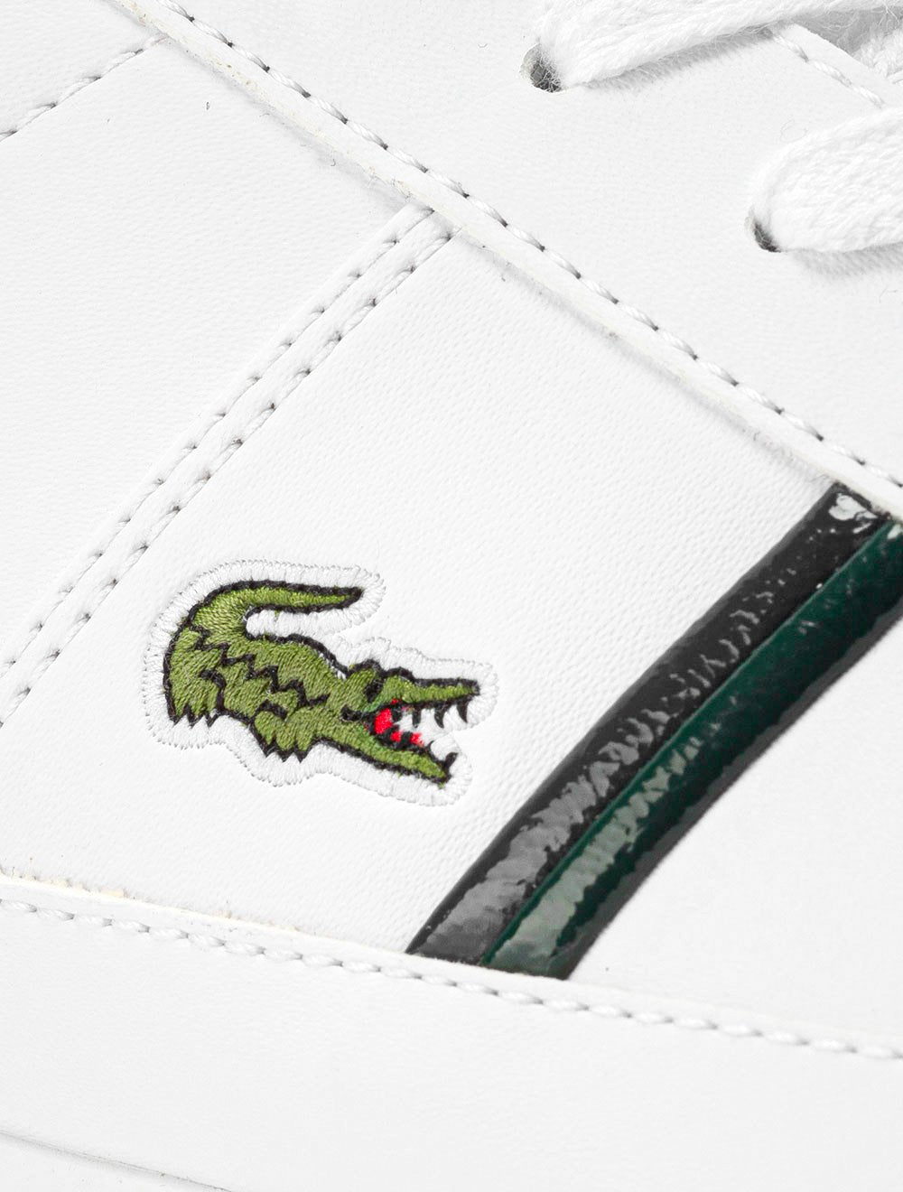 Tênis Lacoste Masculino Europa Wht/DK Green Branco