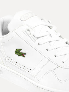 Tênis Lacoste Masculino Couro T-Clip Branco