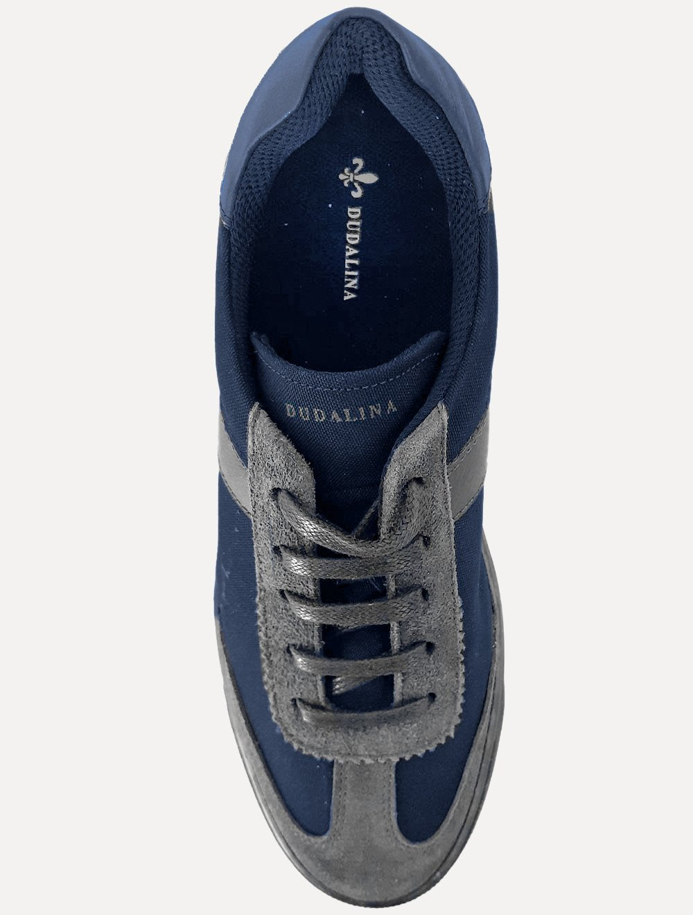 Tênis Dudalina Masculino SL Lona Mistral Napa Flex Azul Marinho