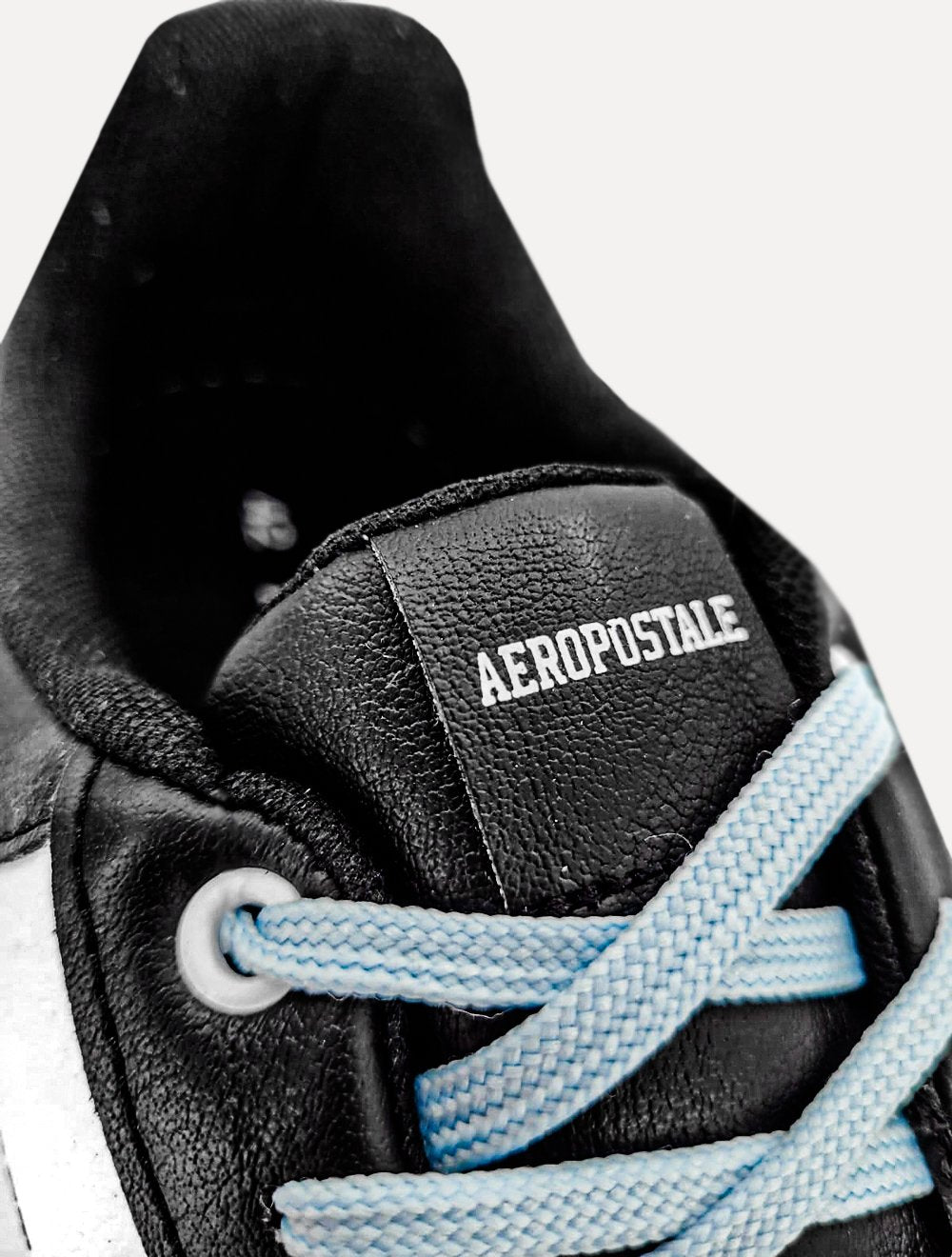 Tênis Aeropostale Masculino Casual Coverline Santorine Logo Preto/Branco