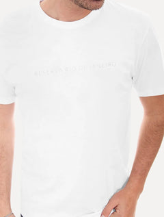 Camiseta Reserva Masculina Rio de Janeiro Writing Branca