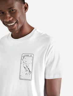 Camiseta Reserva Masculina Mirror Vj Branca