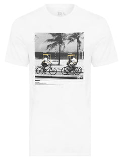 Camiseta Reserva Masculina Role de Bike Branca