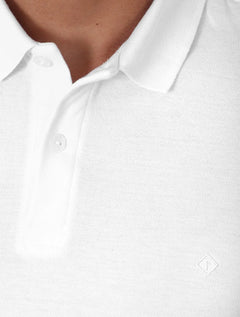 Polo Forum Masculina Piquet Basic Branca