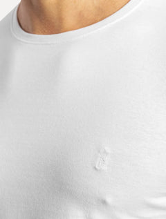 Camiseta Sergio K Masculina Basic Front White Logo Branca