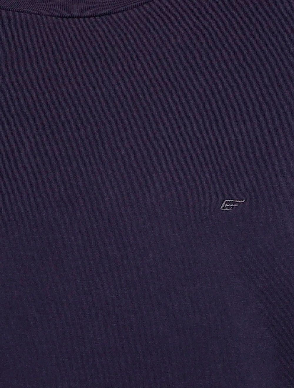 Camiseta Ellus Masculina Cotton Fine Classic Logo Azul Marinho