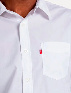 Camisa Levis Masculina Classic Standard Pocket Branca