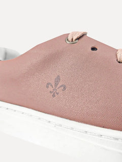 Tênis Dudalina Masculino Couro Casual Logo Marrom Claro