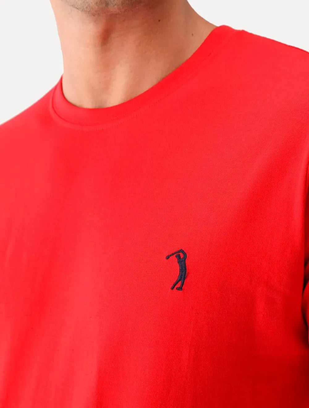 Camiseta Aleatory Masculina Dark Grey Icon Vermelha