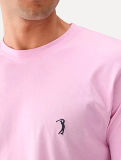Camiseta Aleatory Masculina Dark Grey Icon Lilás