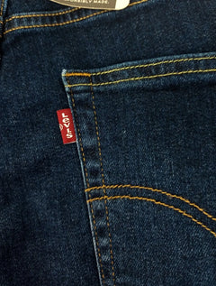 Calça Levis Jeans Masculina 505 Regular Dark Blue Escura