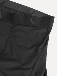 Cueca Reserva Masculina Boxer Grey Woodpecker Cotton Preta