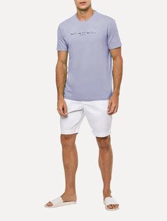 Camiseta Calvin Klein Jeans Masculina New Feels Azul Claro