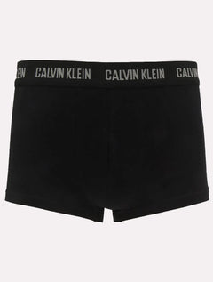 Cueca Calvin Klein Low Rise Trunk Classic Preta e Cinza Pack 4 C11.07 CZ06 UN