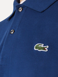 Polo Lacoste Masculina L.12.12 Azul Índigo