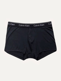 Cueca Calvin Klein Trunk Modern Cotton Seamless Eco Preta