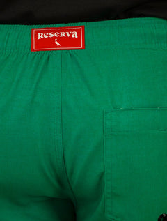 Short Reserva Masculino D'Água Beachwear Texture Verde Bandeira
