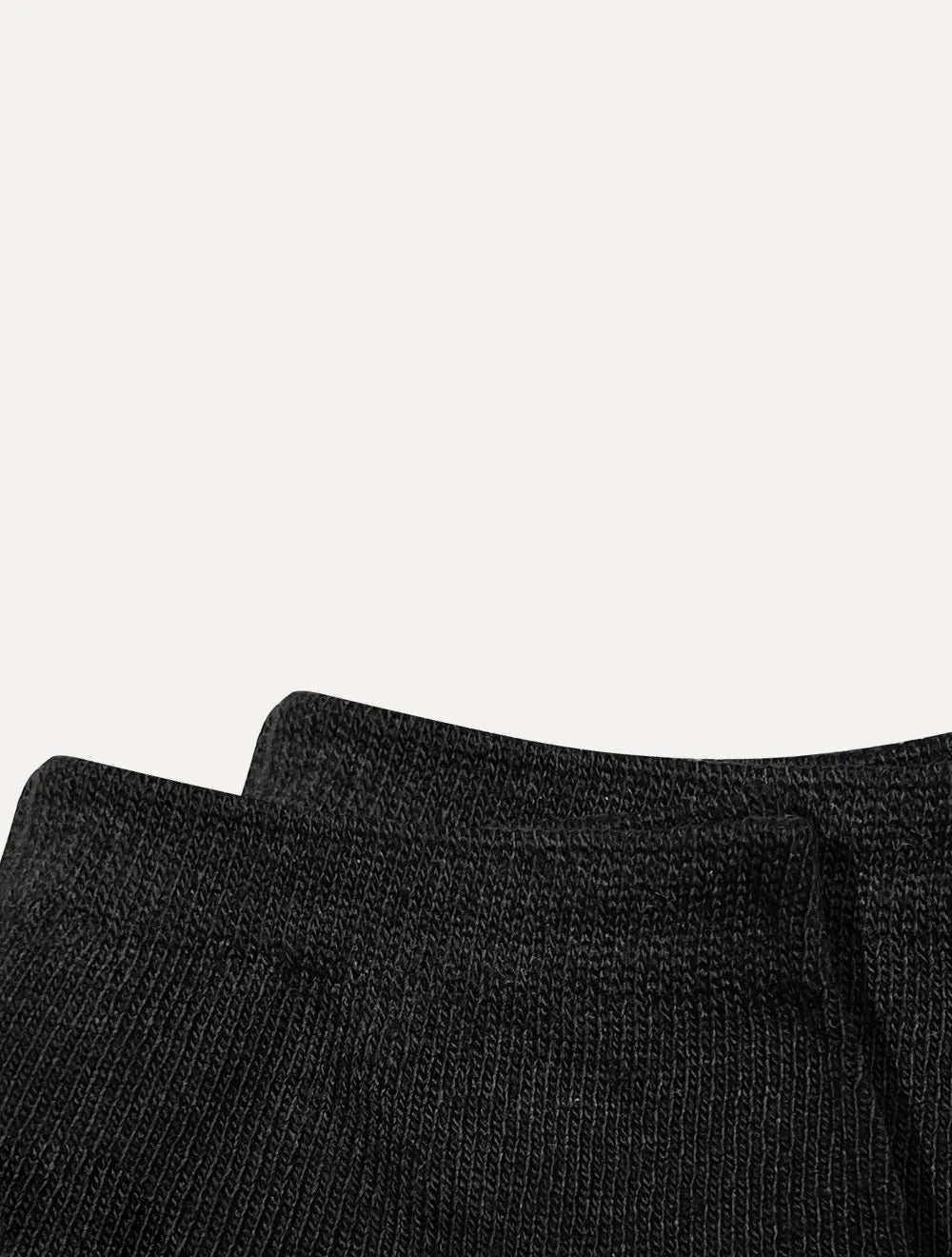 Meia Cano Curto Sport Cotton Preta 1UN