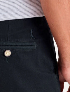 Bermuda Reserva Masculina de Sarja Casual Iron Azul Marinho