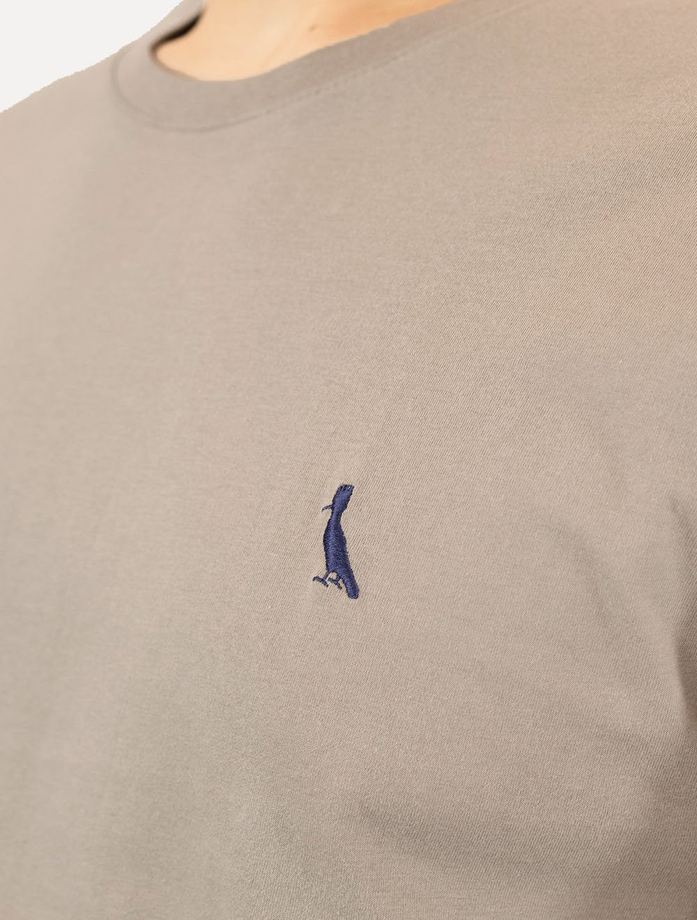 Camiseta Reserva Masculina Basic Navy Woodpecker Cinza