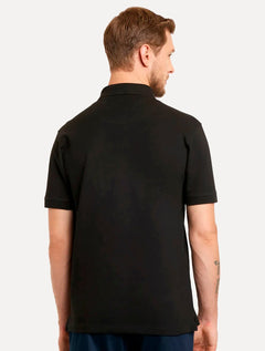 Polo Aramis Masculina Piquet Colorfix Dark Preta
