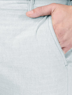 Bermuda Aramis Masculina Chino Fishbone Azul Claro
