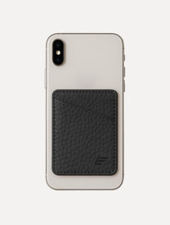 Carteira Ellus Masculina Porta-Cartão Couro Celular Preta