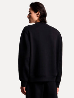 Blusa Moletom Emporio Armani Masculina Basica Preta