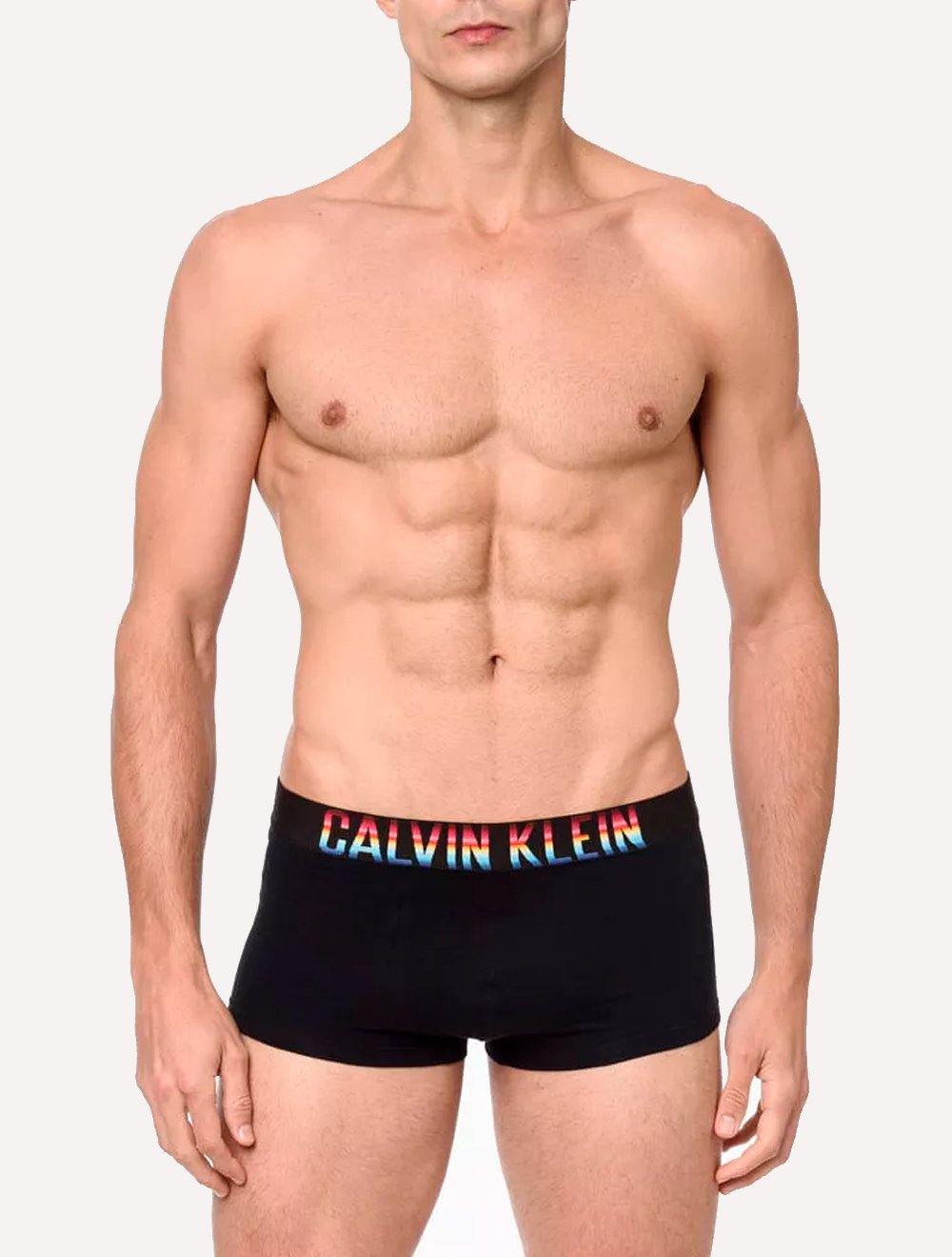 Cueca Calvin Klein Low Rise Trunk Cotton CK Pride Preta 1UN