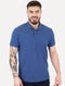 Polo Aramis Masculina Basic Piquet Mono Azul Royal