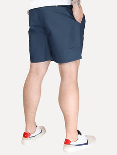 Short Tommy Hilfiger Masculino Long Drawstring Core Logo Azul Médio
