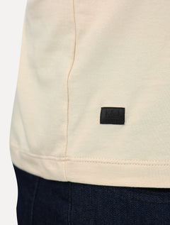Camiseta K&J Black Premium Egípcio Flex Slim Caqui Claro