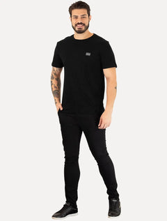 Camiseta Calvin Klein Jeans Masculina Dark Square Preta