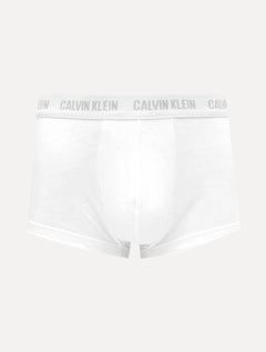 Cueca Calvin Klein Low Rise Trunk Classic Branca Preta Pack 4 UN