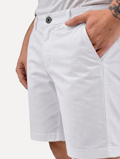 Bermuda Tommy Hilfiger Masculina Sarja Brooklyn Short Branca