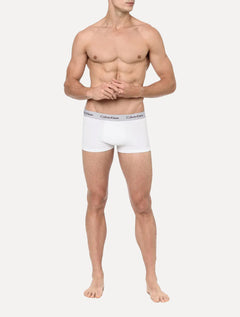 Cuecas Calvin Klein Low Rise Trunk Print Preta/ Branca/ Mescla Pack 3UN
