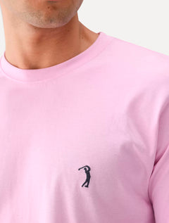 Camiseta Aleatory Masculina Dark Grey Icon Lilás