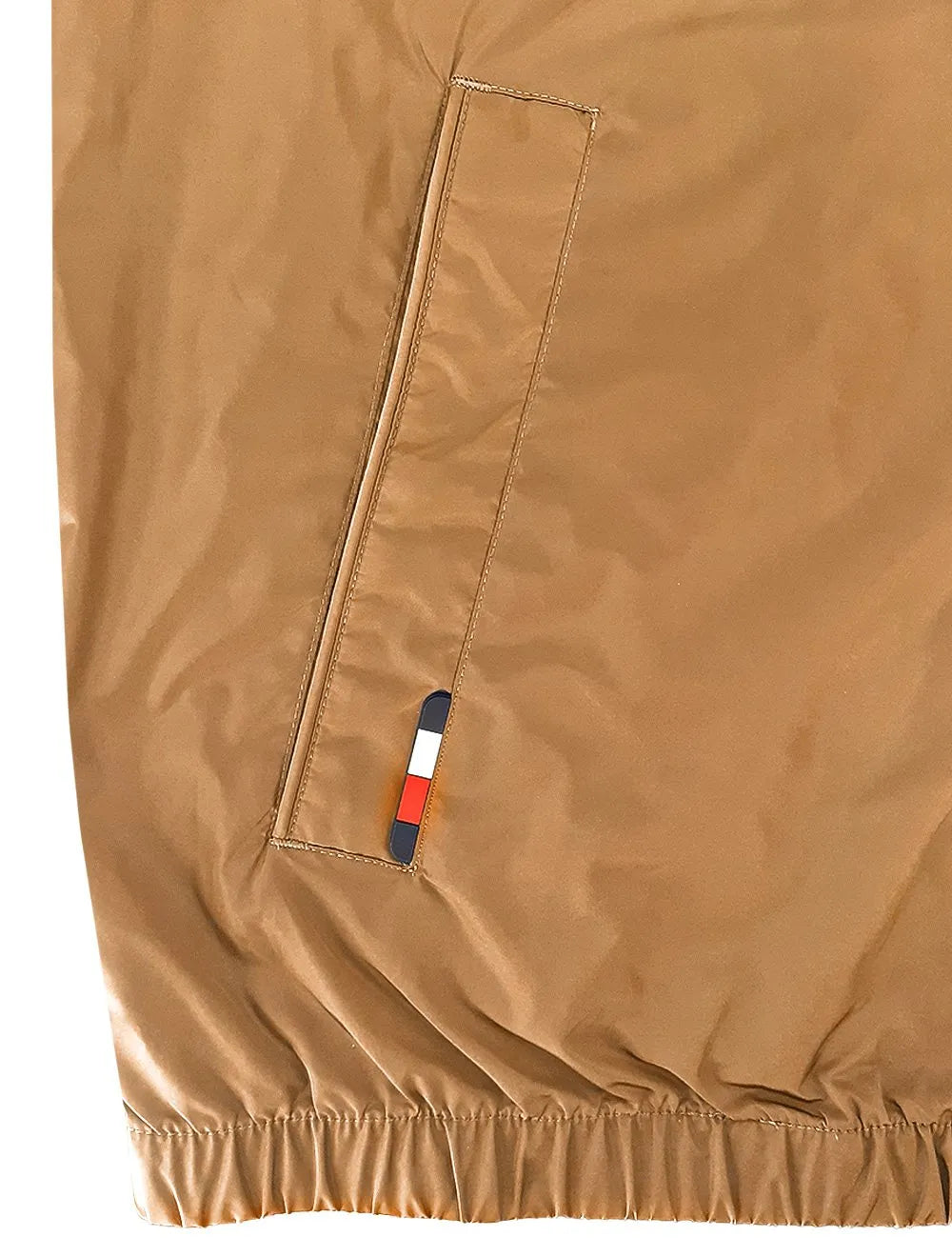 Jaqueta Tommy Hilfiger Masculina Windbreaker Flex Blouson Cáqui