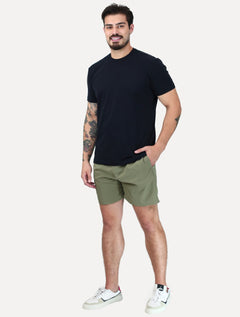 Short King & Joe Masculina Nylon Flex Colors Verde Claro