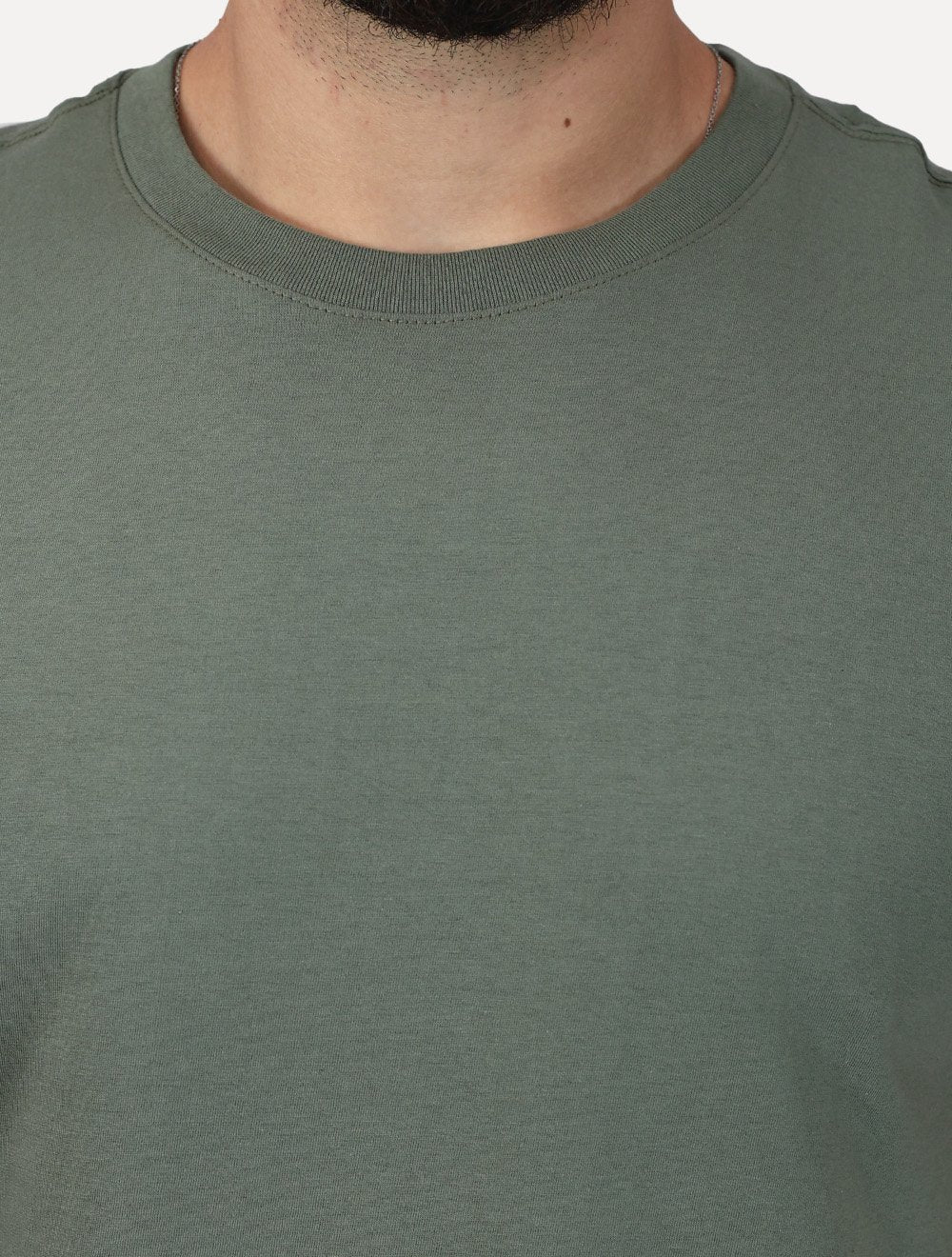 Camiseta John John Masculina Slim Fit Simple Verde Claro