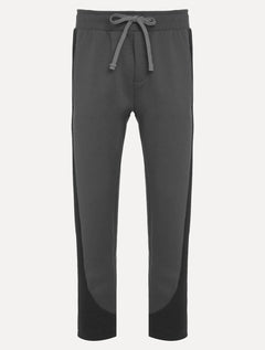 Calça John John Moletom Masculina Regular Double Tones Cinza Escuro