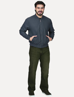 Jaqueta Dixen Masculina Bomber Thermic Dupla Face Azul Marinho /Branca