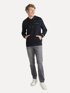 Moletom Tommy Hilfiger Masculino Hoody Brand Love Azul Marinho