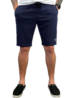 Bermuda Aeropostale Moletom Masculina A87/NYC Flag Tape Azul Marinho