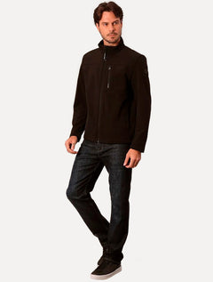 Jaqueta Calvin Klein Masculina Basic FullZiper Aquaguard Preta