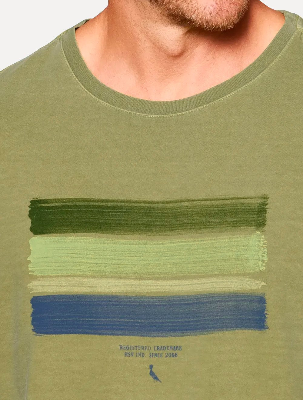 Camiseta Reserva Masculina Regular Brushed Verde