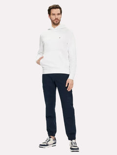 Moletom Tommy Hilfiger Masculino Flag Logo Hoody Branco
