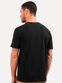 Camiseta Calvin Klein Masculina Big Logo Preta