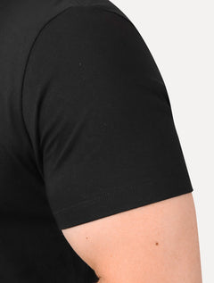 Camiseta Guess Masculina Eroded Logo Print Preta
