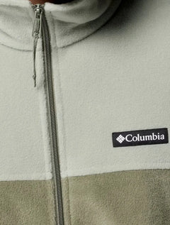 Jaqueta Columbia Masculina Fleece Steens Mountain Full Zip Verde/Verde Claro